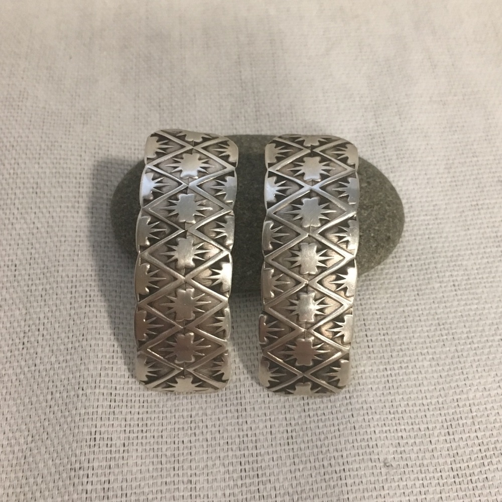 Southwest sterling earrings.